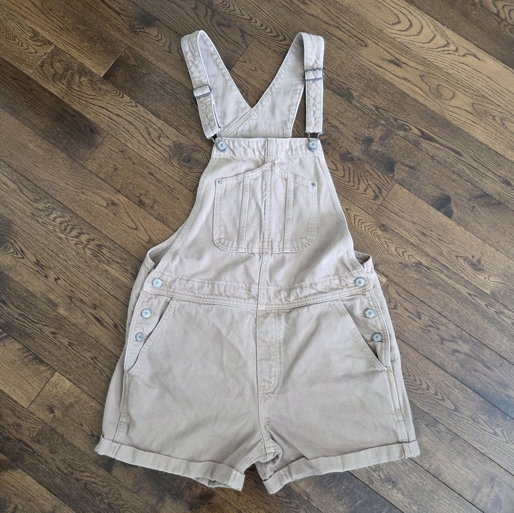 Oldnavy Blush Pink Denim Shortalls Size Medium